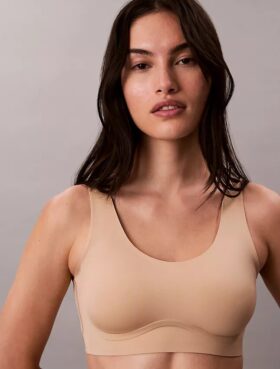 Bralette con aros de gel invisibles y forro ligero