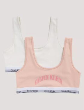 Bralette con gráfico del logotipo del arco, paquete de 2