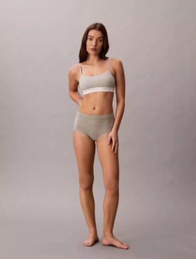 Bralette con logotipo de archivo y forro ligero