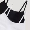 Bralette corta con logo y tejido acanalado, pack de 2 Bralette corta con logo y tejido acanalado, pack de 2