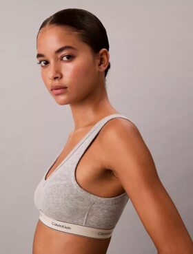 Bralette de algodón Cotton Stretch con forro ligero de estilo clásico