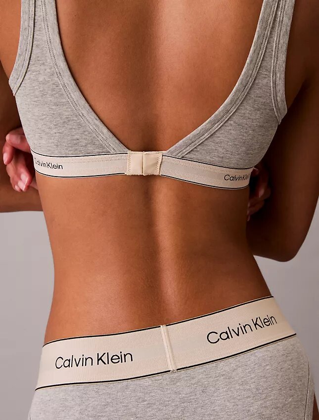 Bralette de algodón Cotton Stretch con forro ligero de estilo clásico Bralette de algodón Cotton Stretch con forro ligero de estilo clásico