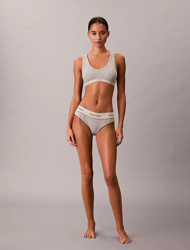 Bralette de algodón Cotton Stretch con forro ligero de estilo clásico Bralette de algodón Cotton Stretch con forro ligero de estilo clásico