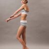 Bralette de algodón Modal Stretch acanalado con forro ligero Bralette de algodón Modal Stretch acanalado con forro ligero