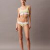 Bralette de algodón Modal Stretch acanalado con forro ligero Bralette de algodón Modal Stretch acanalado con forro ligero