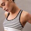 Bralette de algodón Modal Stretch acanalado con forro ligero Bralette de algodón Modal Stretch acanalado con forro ligero