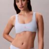 Bralette de baño con monograma gráfico Bralette de baño con monograma gráfico