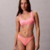 Bralette de baño con monograma gráfico Bralette de baño con monograma gráfico