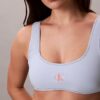 Bralette de baño con monograma gráfico Bralette de baño con monograma gráfico