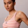 Bralette de baño con monograma gráfico Bralette de baño con monograma gráfico