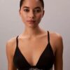Bralette de baño con triángulo icónico de CK
