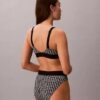 Bralette elástica de Microfiber con Monogram gráfico y forro ligero Bralette elástica de Microfiber con Monogram gráfico y forro ligero