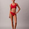 Bralette Icon de algodón y Modal metalizado Unlined