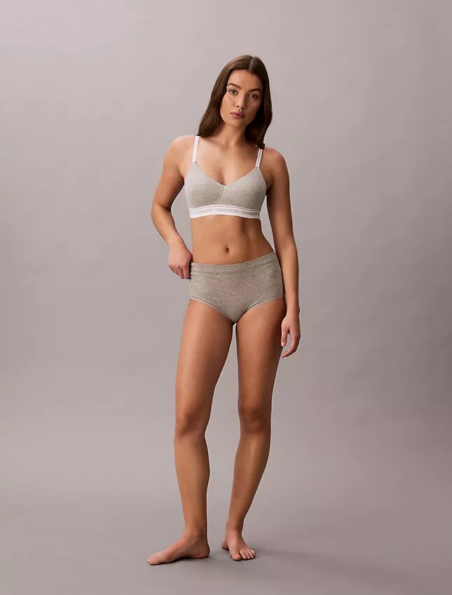 Bralette sin aros con forro ligero y logotipo Archive Bralette sin aros con forro ligero y logotipo Archive