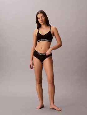 Bralette sin aros con logotipo Archive y forro ligero