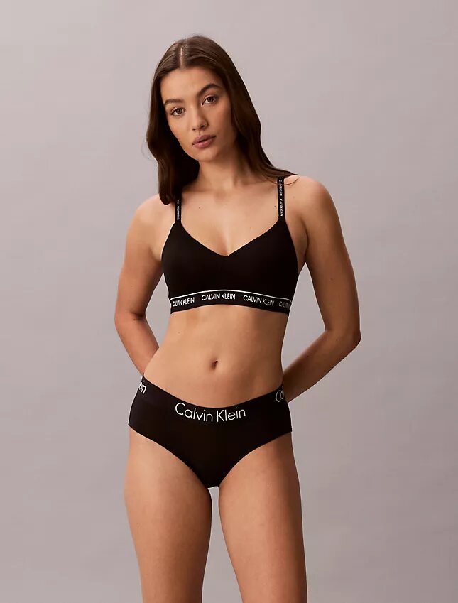 Bralette sin aros con logotipo Archive y forro ligero Bralette sin aros con logotipo Archive y forro ligero