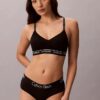 Bralette sin aros con logotipo Archive y forro ligero Bralette sin aros con logotipo Archive y forro ligero