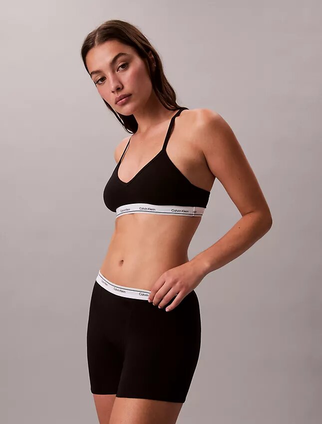 Bralette sin tirantes ligeramente forrada con mezcla de algodón y Modal Bralette sin tirantes ligeramente forrada con mezcla de algodón y Modal