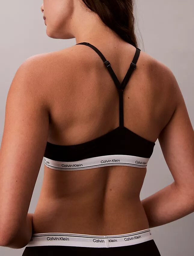 Bralette sin tirantes ligeramente forrada con mezcla de algodón y Modal Bralette sin tirantes ligeramente forrada con mezcla de algodón y Modal