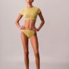 Bralette tipo camiseta con forro ligero Cotton Stretch de algodón elástico Icon