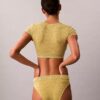 Bralette tipo camiseta con forro ligero Cotton Stretch de algodón elástico Icon