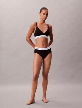 Bralette triangular de maternidad Icon de algodón y Modal con forro ligero