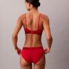 Bralette triangular Icon de algodón y Modal metalizado con forro ligero