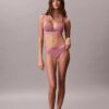 Bralette triangular Icon de algodón y Modal metalizado con forro ligero