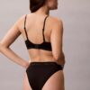 Bralette triangular Icon de algodón y Modal metalizado con forro ligero