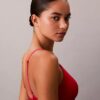 Bralette triangular Icon de algodón y Modal metalizado con forro ligero