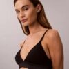 Bralette triangular Icon de algodón y Modal metalizado con forro ligero