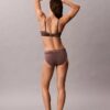 Bralette triangular Icon de algodón y Modal metalizado con forro ligero