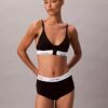 Bralette triangular ligera con forro ligero de algodón y Modal Icon para después de la cirugía