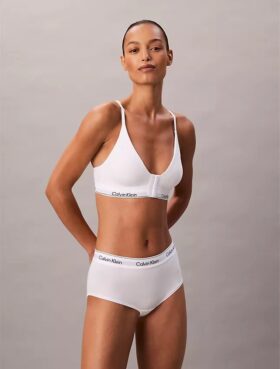 Bralette triangular ligera con forro ligero de algodón y Modal Icon para después de la cirugía