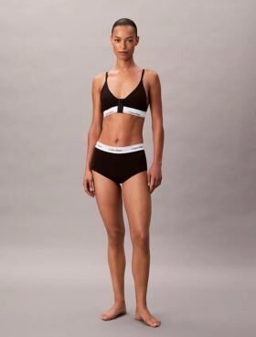 Bralette triangular ligera con forro ligero de algodón y Modal Icon para después de la cirugía