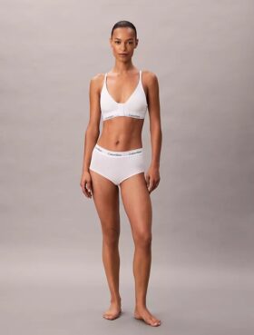 Bralette triangular ligera con forro ligero de algodón y Modal Icon para después de la cirugía