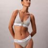 Bralette triangular ligera con forro ligero de algodón y Modal Icon para después de la cirugía