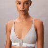 Bralette triangular ligera con forro ligero de algodón y Modal Icon para después de la cirugía