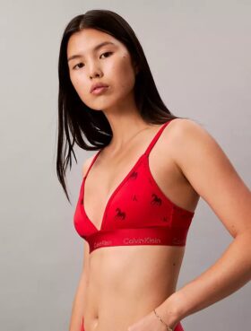 Bralette triangular ligeramente forrado para el Año Nuevo Lunar