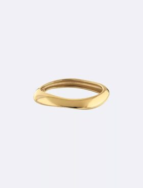 Brazalete de contorno escultural