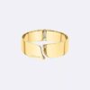 Brazalete de forma orgánica minimalista Brazalete de forma orgánica minimalista