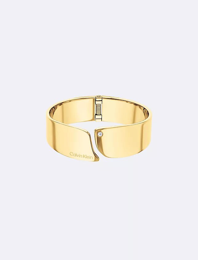 Brazalete de forma orgánica minimalista Brazalete de forma orgánica minimalista