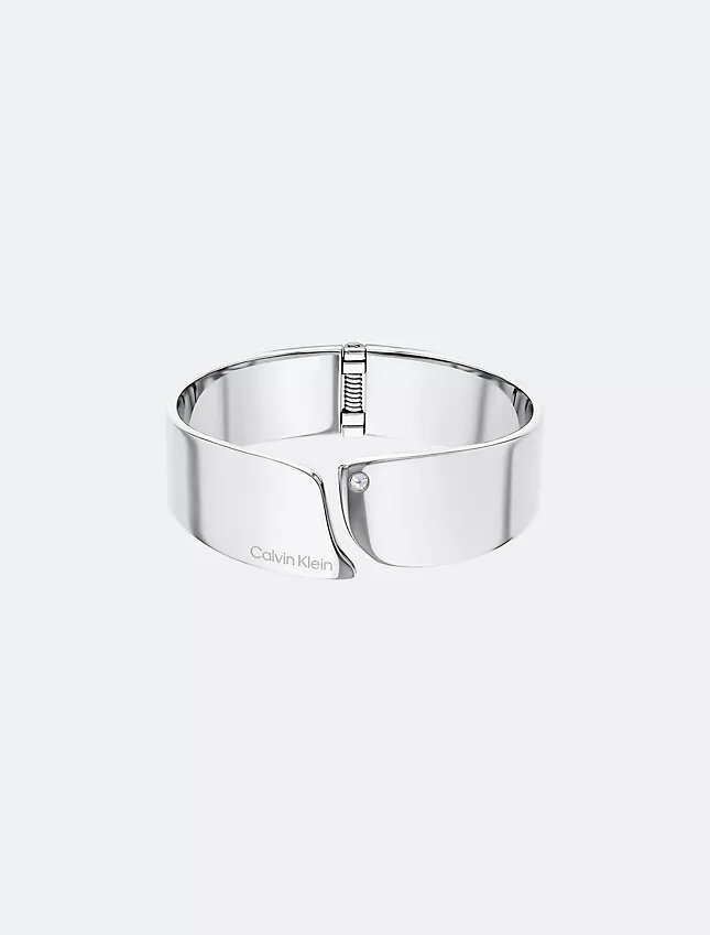 Brazalete de forma orgánica minimalista Brazalete de forma orgánica minimalista