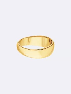 Brazalete de metal liso
