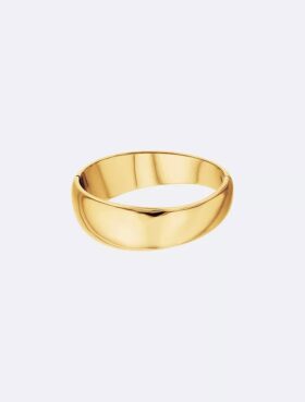 Brazalete de metal liso