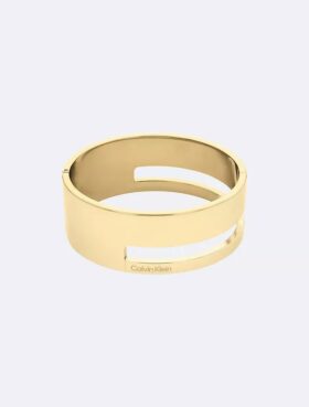 Brazalete esculpido con bisagra