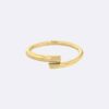 Brazalete redondo escultural