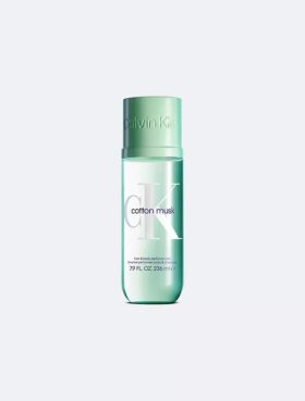 Bruma perfumada para el cabello y el cuerpo CK Cotton Musk