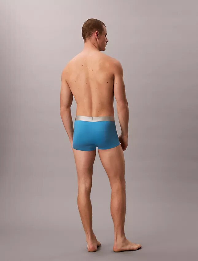 Bóxer elástico de microfibra cepillada de Low Rise Trunk Bóxer elástico de microfibra cepillada de Low Rise Trunk