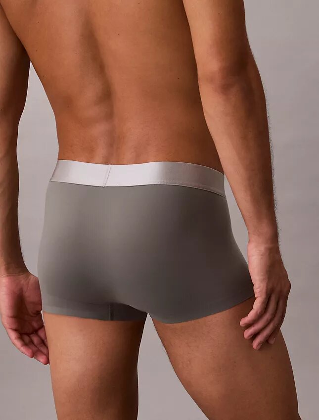 Bóxer elástico de microfibra cepillada de Low Rise Trunk Bóxer elástico de microfibra cepillada de Low Rise Trunk